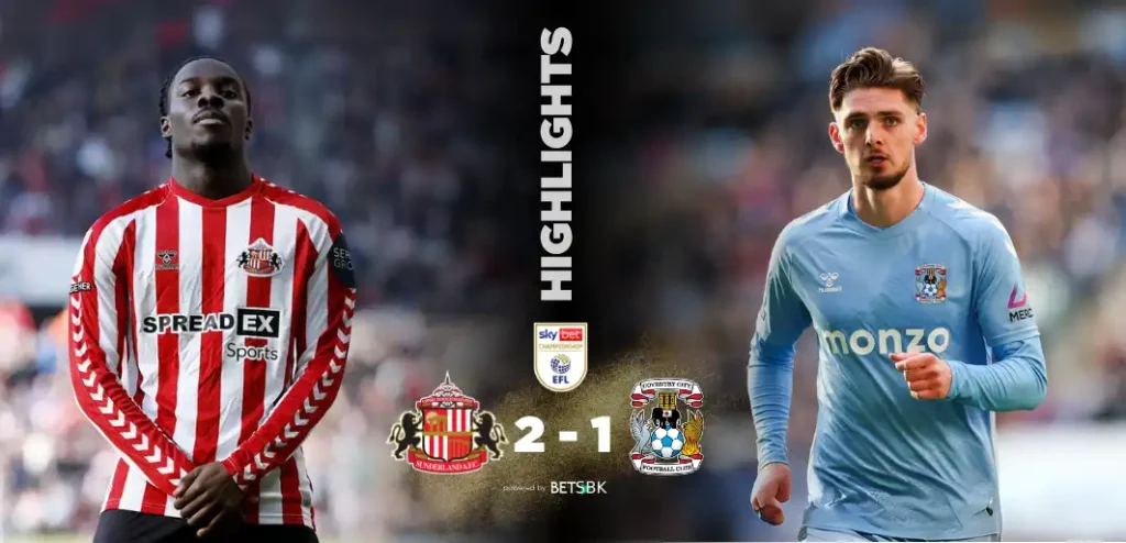 sunderland vs coventry _ betsbk extended highlights